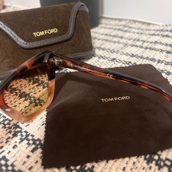 Tom Ford Poppy Pink Havana Sunglasses